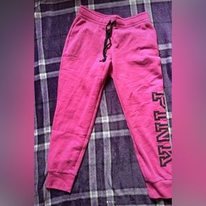 Brand new pink sweatpants